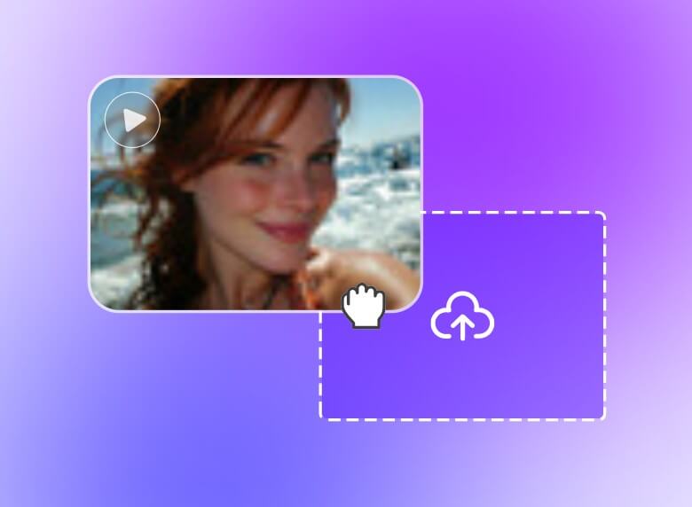 Paso 1 Sube un video al potenciador de video con IA de Fotor